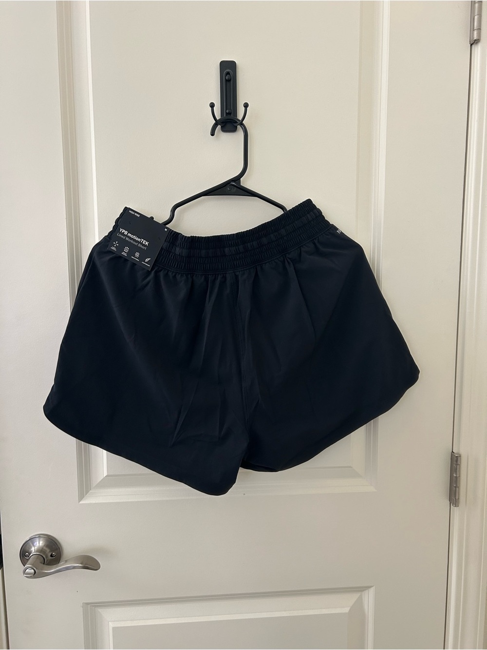 Abercrombie & Fitch Black Athletic Drawstring Shorts - Picture 2 of 4